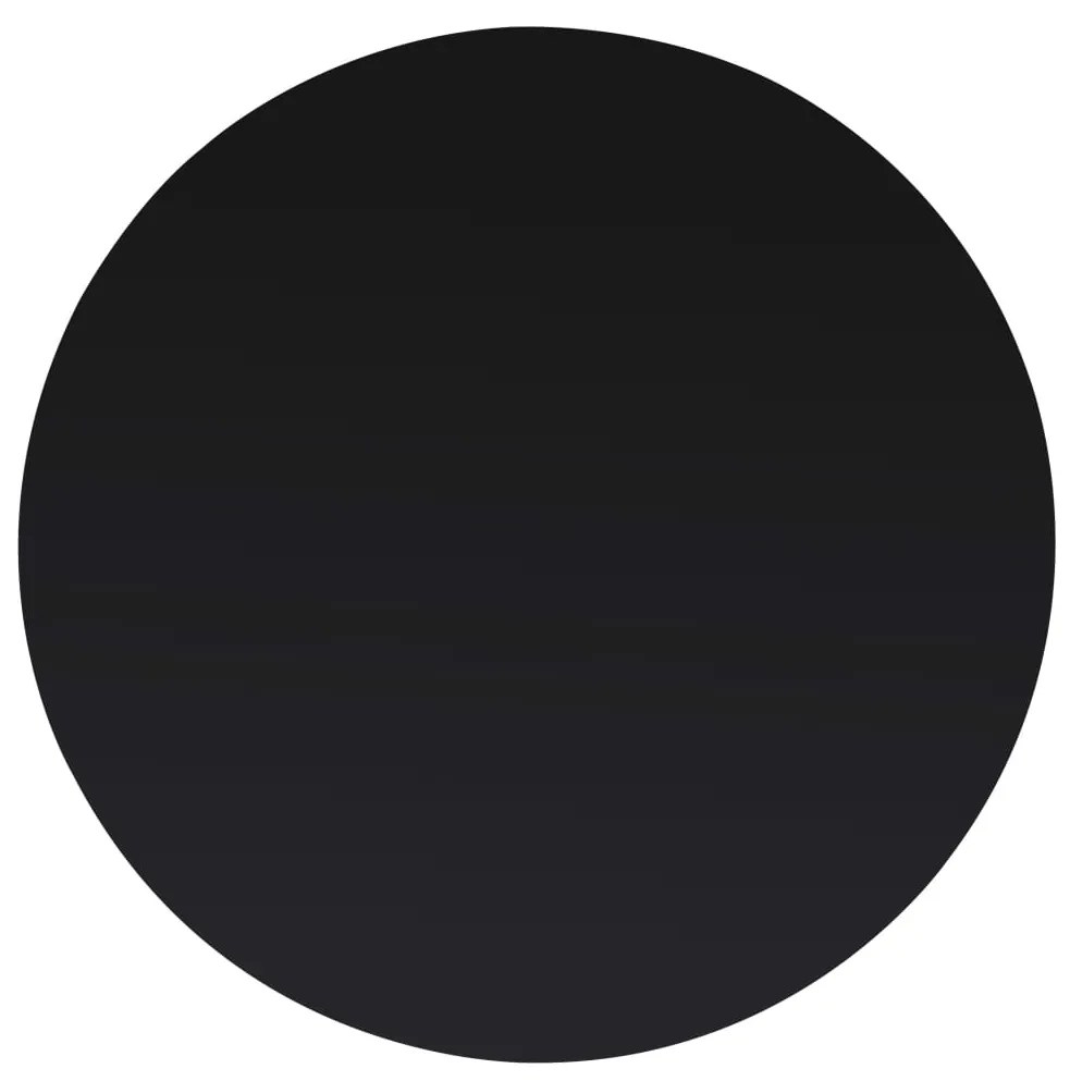 Επιφάνεια Τραπεζιού Στρογγυλή 400 χιλ. από Ψημένο Γυαλί