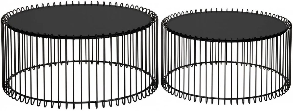 Τραπεζάκι σαλονιού Temporal Nest-Mauro