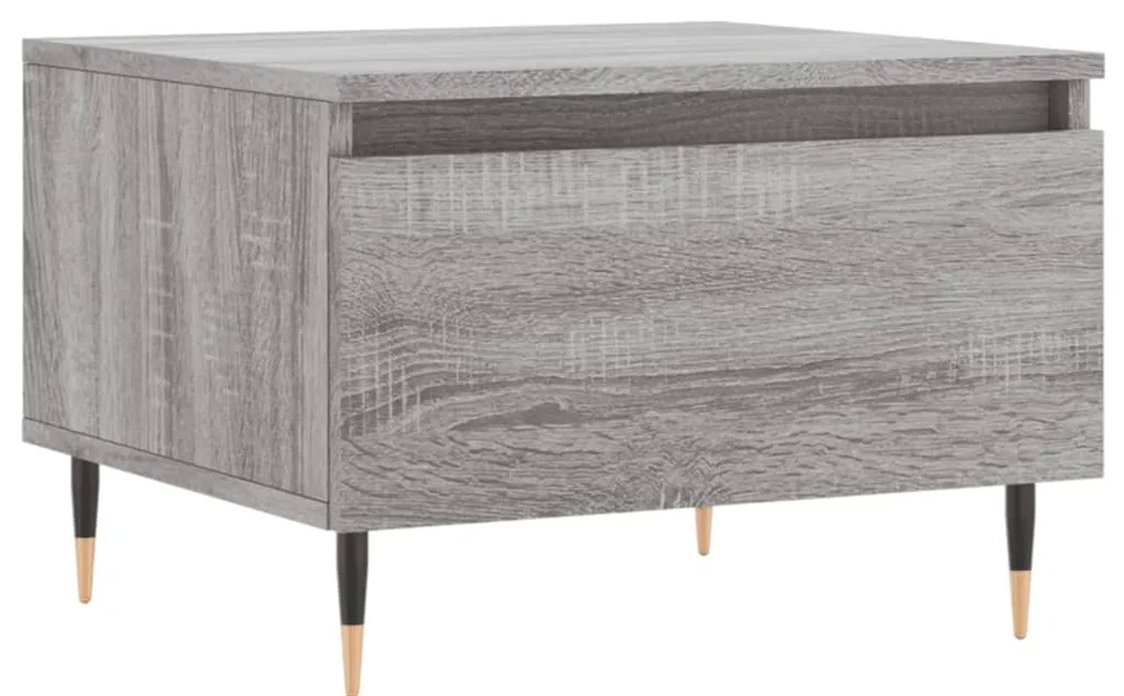 vidaXL Τραπεζάκια Σαλονιού 2 τεμ. Γκρι Sonoma 50x46x35 εκ. Επεξ. Ξύλο