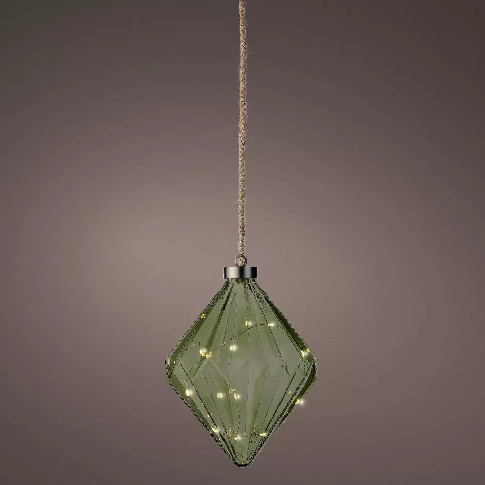 Beauty Home ΦΑΝΑΡΙ ΕΣΩΤΕΡΙΚΟΥ ΧΩΡΟΥ ΔΙΑΜΑΝΤΙ 16 CM ΜΕ LED