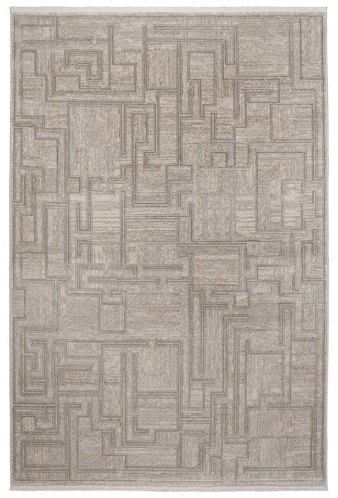 Χαλί (160x230) Βιοκαρπέτ Germaine JH/01A Cream Grey