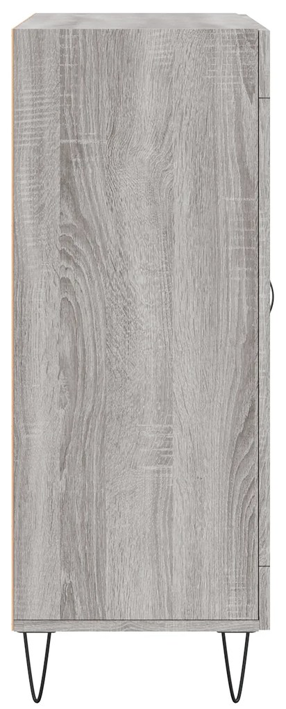 vidaXL Ντουλάπι Γκρι Sonoma 69,5 x 34 x 90 εκ. από Επεξεργασμένο Ξύλο