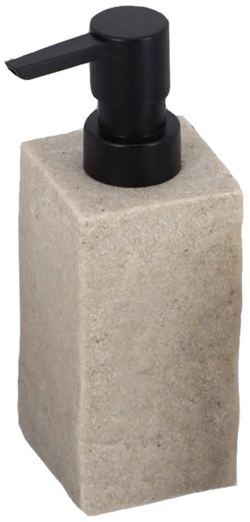 Ντισπένσερ Polyresin Μπεζ 6x6x17εκ. MRShome DS-8896L01