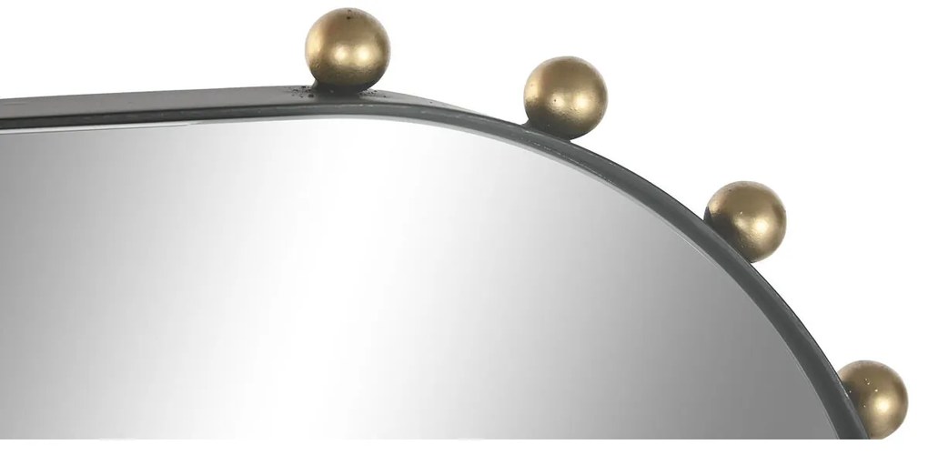 Τοίχο καθρέφτη Home ESPRIT Μαύρο Χρυσό Σύγχρονη