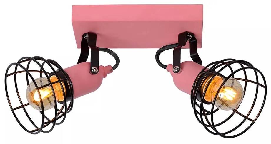 Φωτιστικό Οροφής Lucide 08927-02-66 POLA Ροζ (Pink)