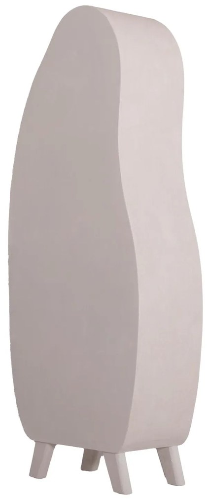 ΡΑΦΙΕΡΑ ΣΕΙΡΑ SANTORINI  MDF ΣΕ ΥΠΟΛΕΥΚΟ ΧΡΩΜΑ 80x38x196Υεκ.