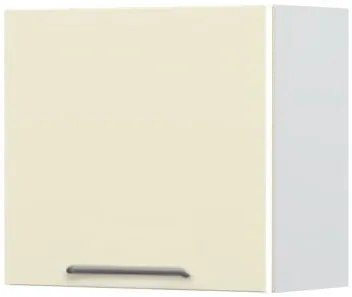 Ντουλάπι κρεμαστό Modena V5-60-1K-Λευκό - Μπεζ