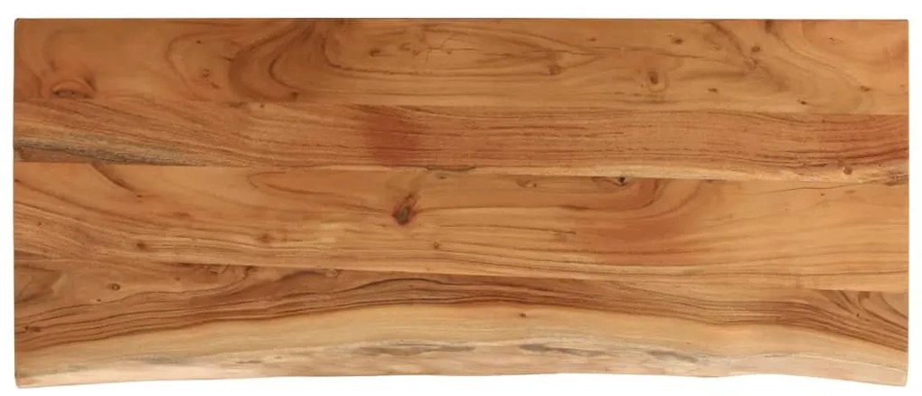 vidaXL Πάγκος Μπάνιου Ορθογώνιος 140x60x3,8 εκ. από Μασίφ Ξύλο Ακακίας