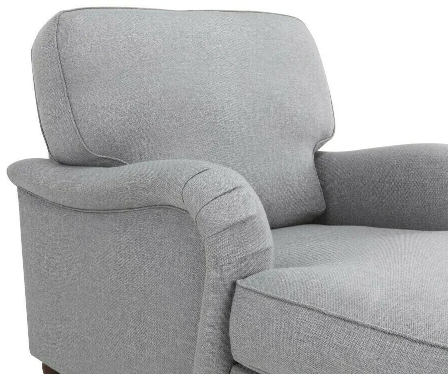 Ανάκλινδρο Bloomington A111, Γκρι, 85x92x146cm, Ταπισερί, Πόδια: Μέταλλο, Ξύλο | Epipla1.gr