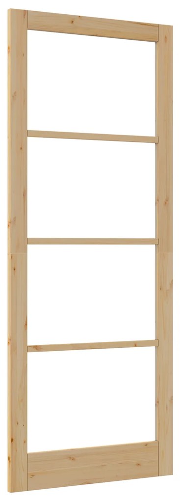 vidaXL Εσωτερική Πόρτα με Γυαλί "ORKDAL" 93x232x4 εκ Στερεό Ξύλο Πεύκου