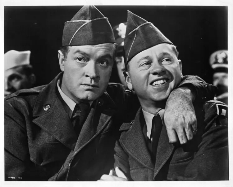 Φωτογραφία Bob Hope And Mickey Rooney In 'Off Limits', Archive Photos