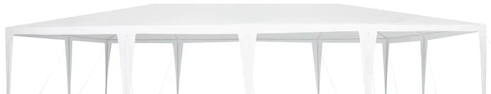vidaXL Σκηνή Πάρτυ Λευκό 800 x 400 x 266 εκ Πολυεστέρας και Χάλυβας