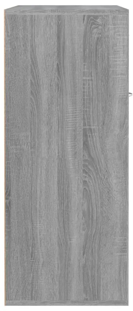 vidaXL Παπουτσοθήκη Γκρι Sonoma 60x35x84 εκ. από Επεξεργασμένο Ξύλο
