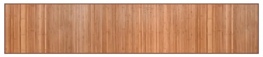 vidaXL Χαλί Ορθογώνιο Φυσικό 60 x 300 εκ. Μπαμπού