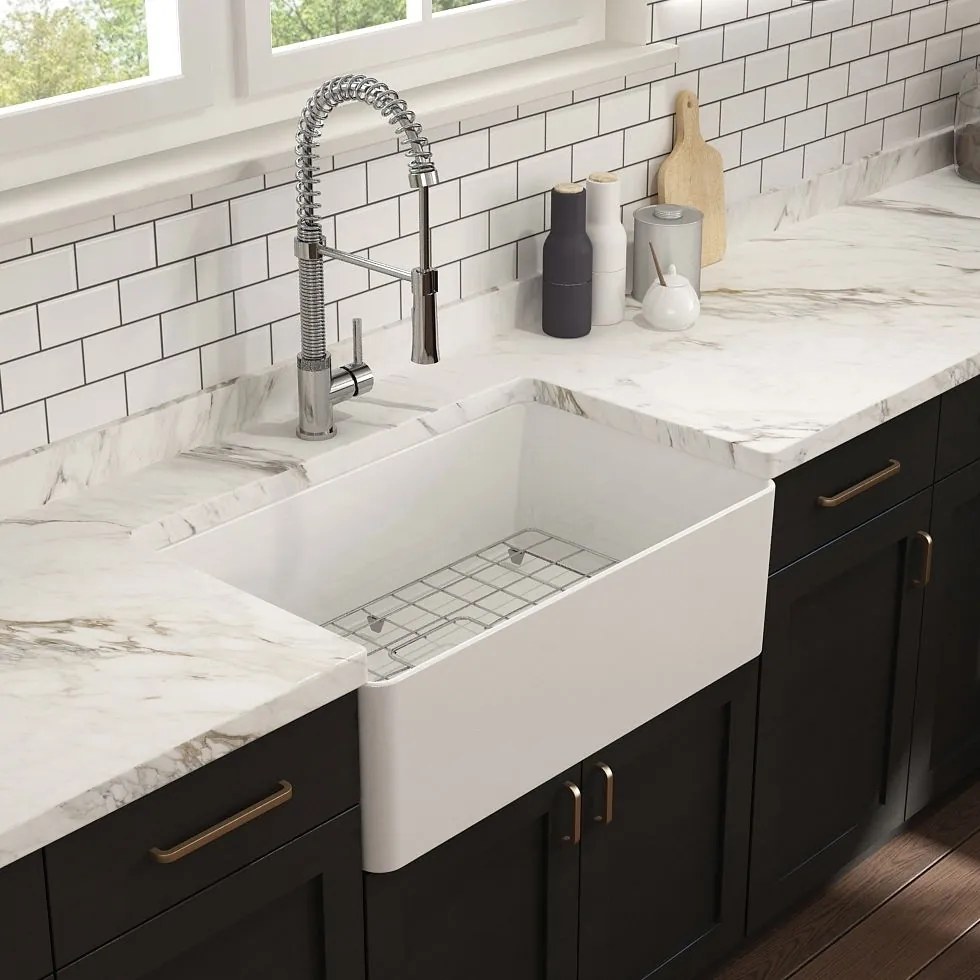 Νεροχύτης Bocchi Farmhouse 1602-Leuko