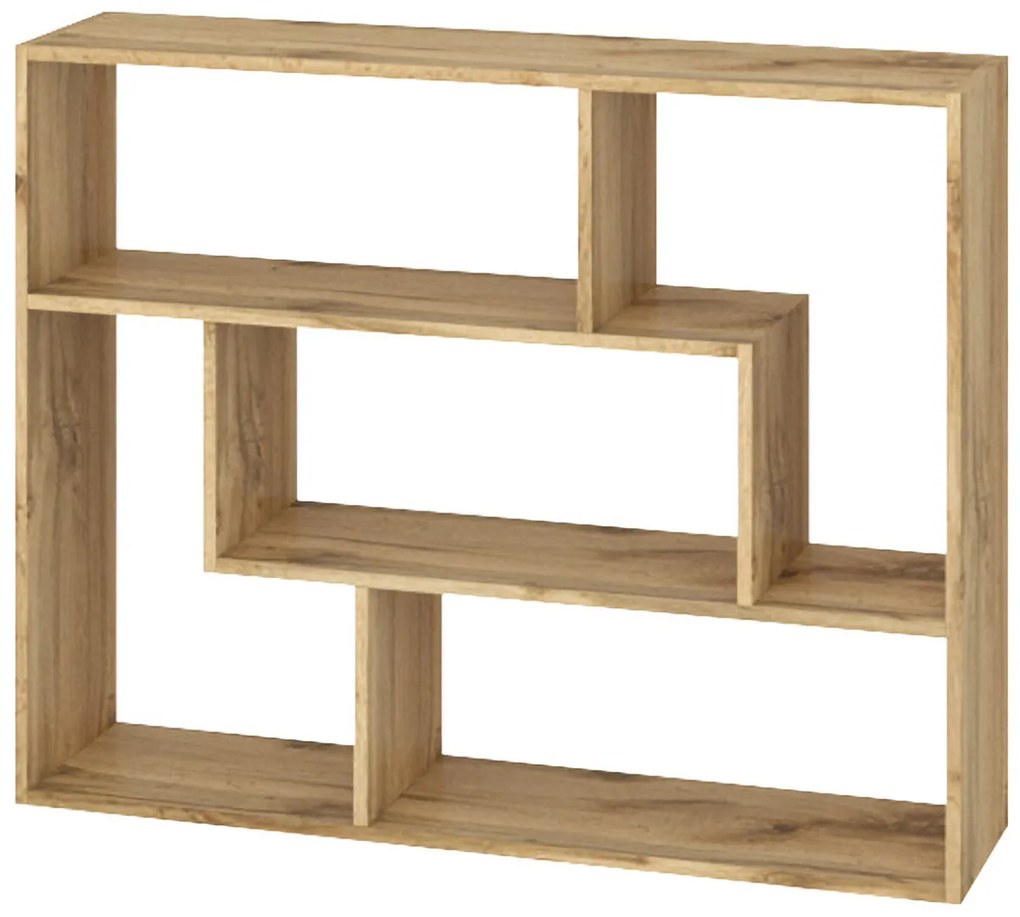 Ράφι Τοίχου POLKA-5 Φυσικό 103,20x25x81,40