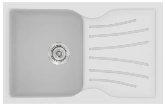 Sanitec Classic 327 White Ένθετος Νεροχύτης SAN.327.00.WH