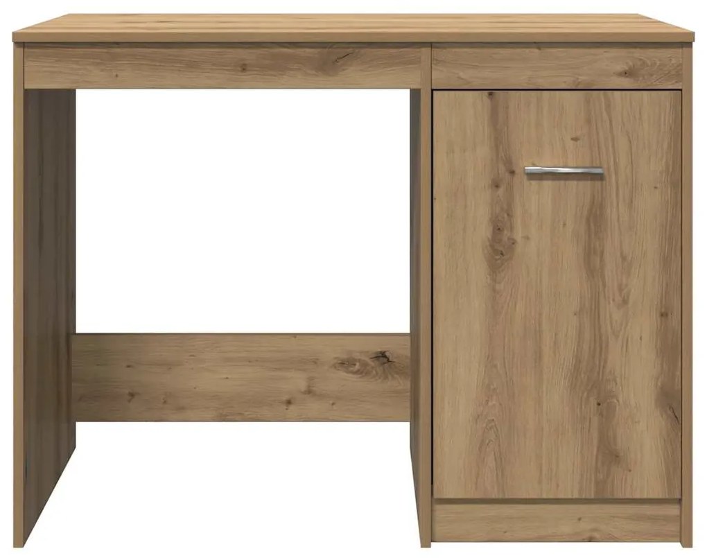 vidaXL Γραφείο Αρτισιανή Δρυς 100x50x76 εκ. από Επεξεργασμένο Ξύλο
