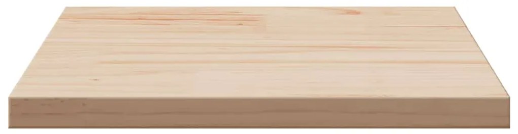 vidaXL Επιφάνεια Τραπεζιού Τετράγωνη 40x40x2,5 εκ. Μασίφ Ξύλο Πεύκου