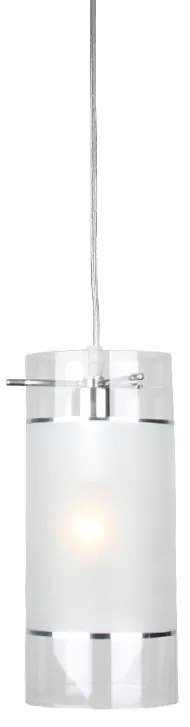 Φωτιστικό Οροφής Μονόφωτο Aca Mane FW50671 Chrome/Sandblast