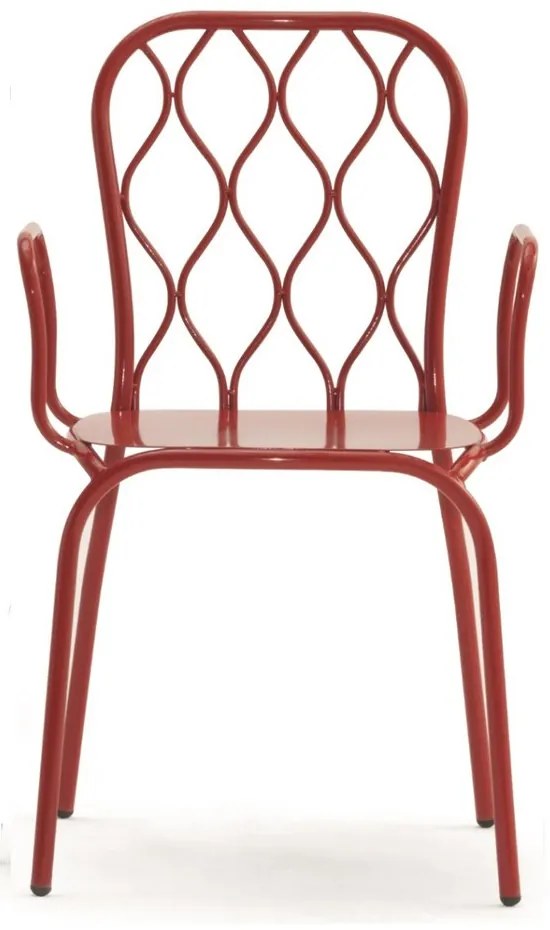 Καρέκλα Idua/P 02-00-0455 53x54x88cm Red