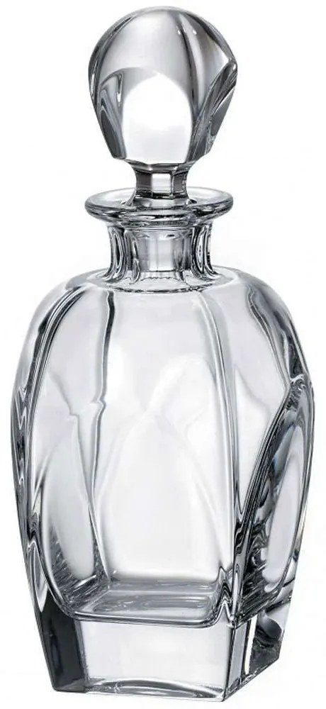 Καράφα Ουίσκι Με Πώμα Fjord CBH37700085 850ml Clear Crystal