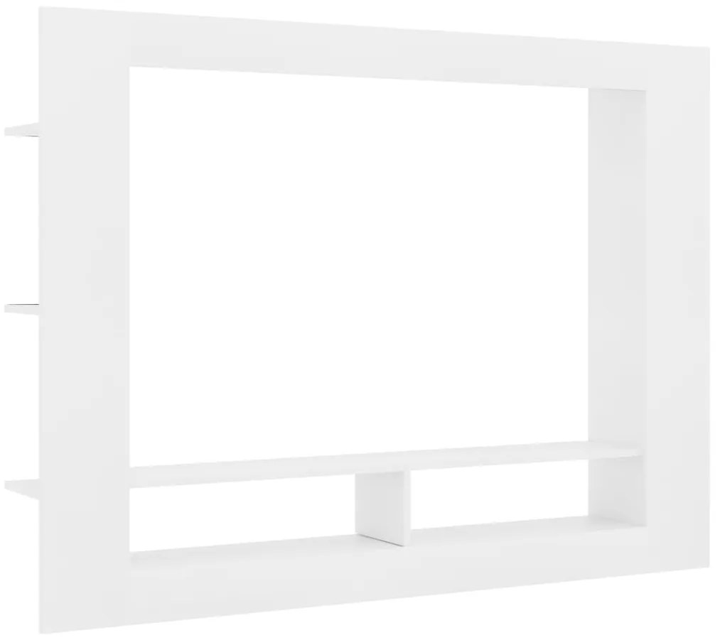 vidaXL Έπιπλο Τηλεόρασης Λευκό 152 x 22 x 113 εκ. από Μοριοσανίδα