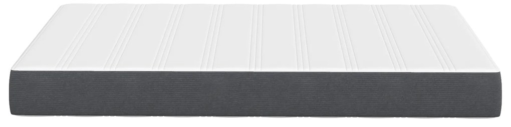 vidaXL Στρώμα με Ελατήρια Pocket Σκούρο Γκρι Μεσαίο 120x200x20 εκ Υφασμά