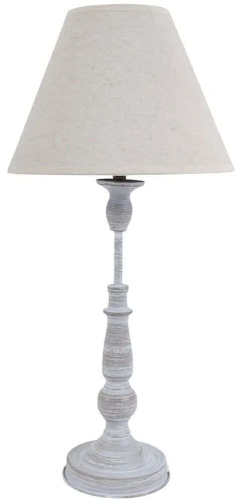 Φωτιστικό Επιτραπέζιο 845514 23x23x49cm E14 40W Antique Grey-Beige Ankor