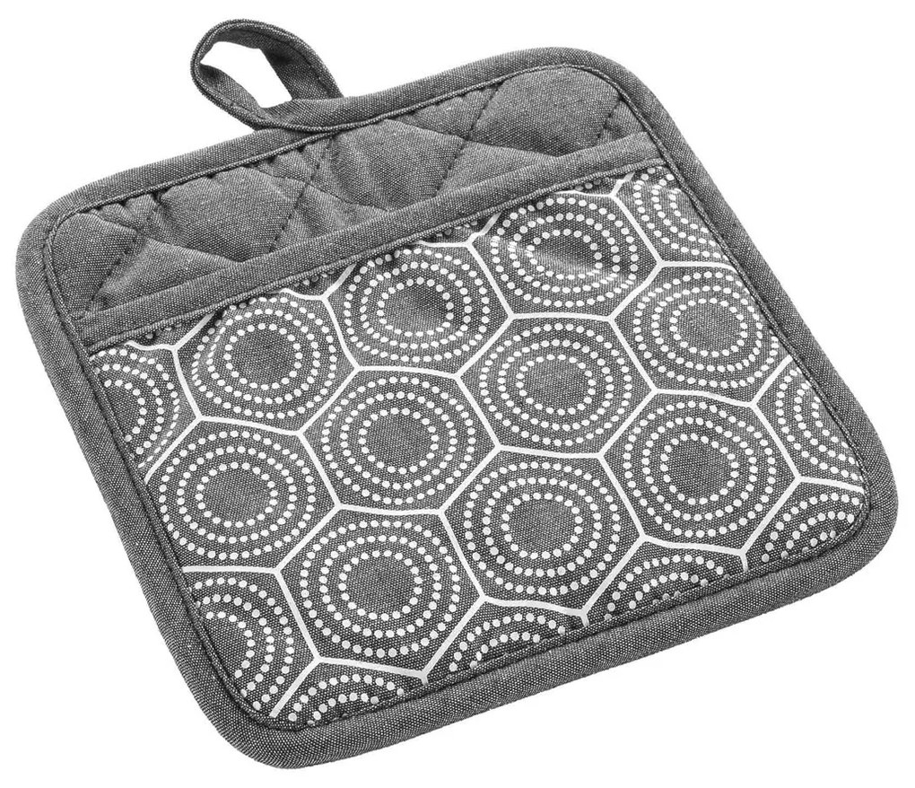 Πιάστρα Κουζίνας Neoprene L-C Alveis Anthracite 1790706