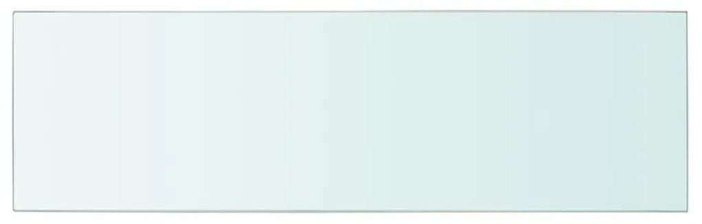 Ράφι Πάνελ Διάφανο 80 x 25 εκ. Γυάλινο - Διαφανές