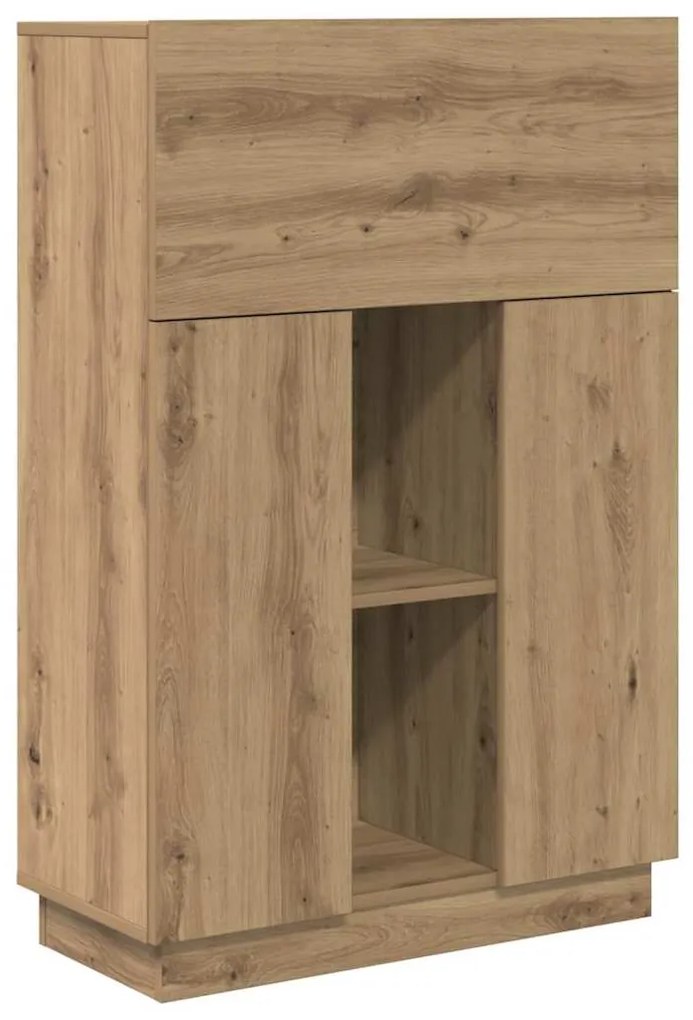 vidaXL Γραφείο Artisan Oak 71.5 x 31.5 x 106.5 εκ Επεξεργασμένο ξύλο