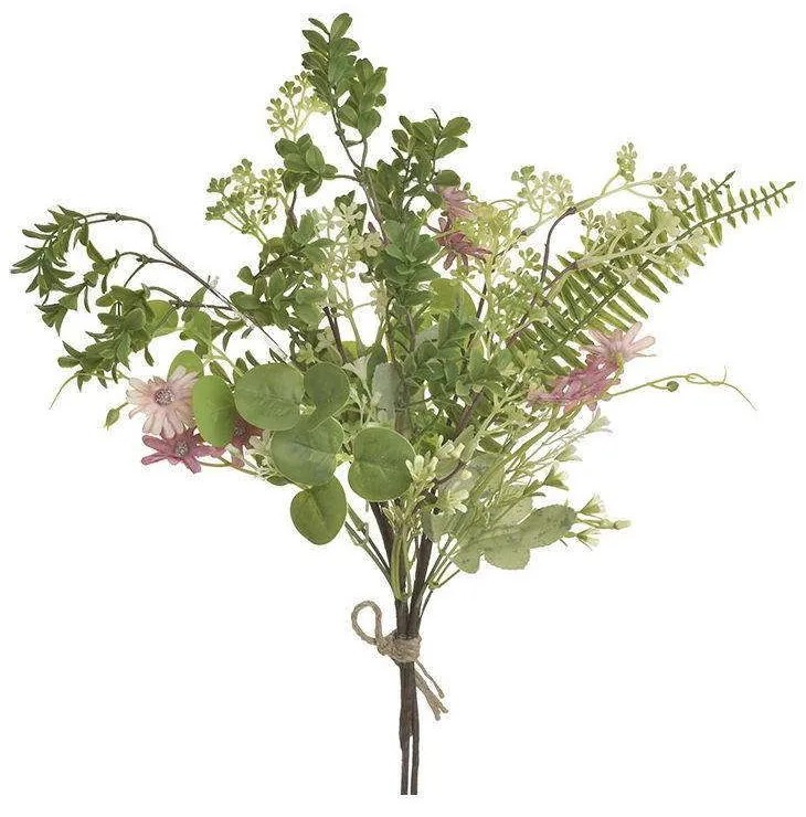 Διακοσμητικό Κλαδί-Φυτό 3-85-084-0157 45cm Green-Pink Inart Plastic