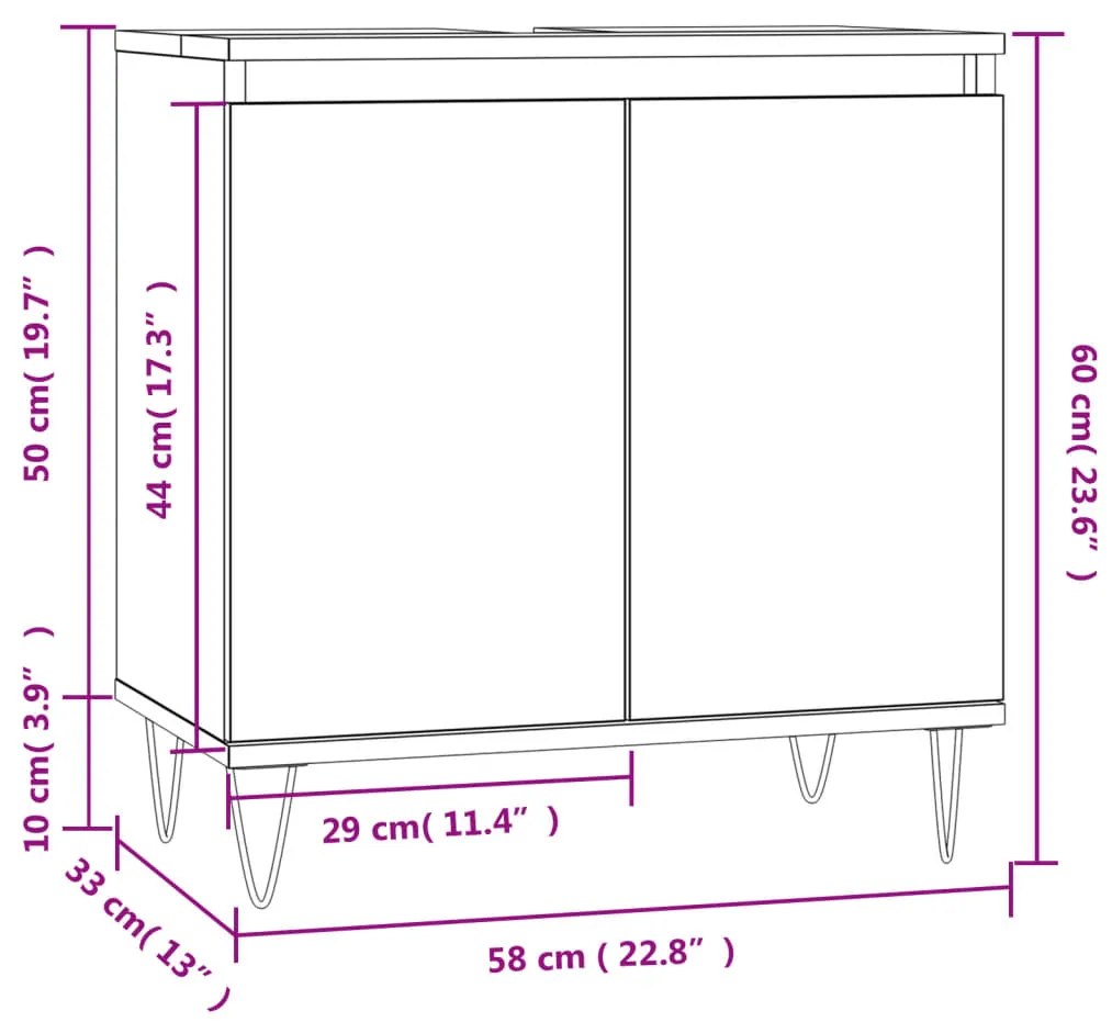 ΝΤΟΥΛΑΠΙ ΜΠΑΝΙΟΥ ΚΑΠΝΙΣΤΗ ΔΡΥΣ 58 X 33 X 60 ΕΚ. ΕΠΕΞΕΡΓ. ΞΥΛΟ 831585