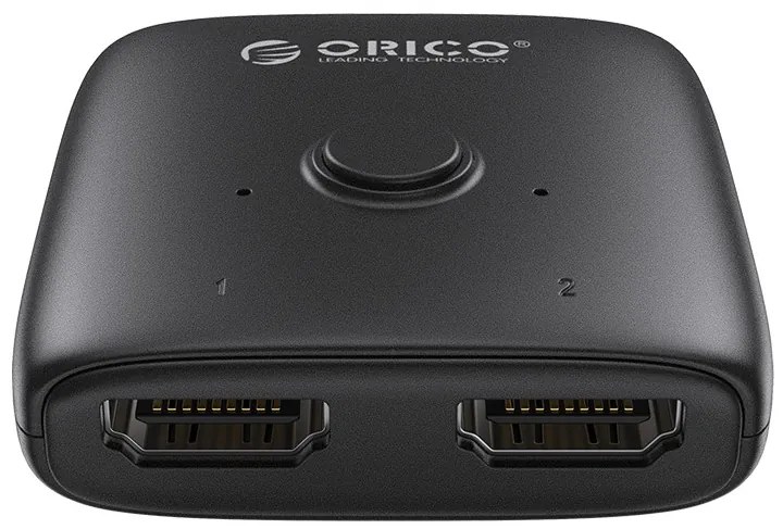 ORICO HDMI switch HS2-A1, 2 σε 1, 4K/60Hz, bi-directional, γκρι