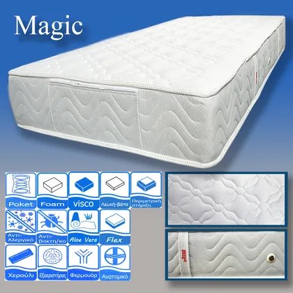 SweetDreams  Στρώμα Ύπνου Ημίδιπλο Ανατομικό Sleepdream Magic 100x200 (91-100) BEST-12300039