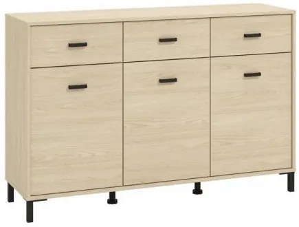 ΚΟΜΟΤΑ-ΜΠΟΥΦΕΣ ARBELA 3K3F3V LIGHT PORT OAK ΧΡΩΜΑ 138x40x90εκ 11014749