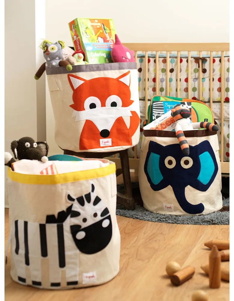 Καλάθι για παιχνίδια 3Sprouts "Shark"