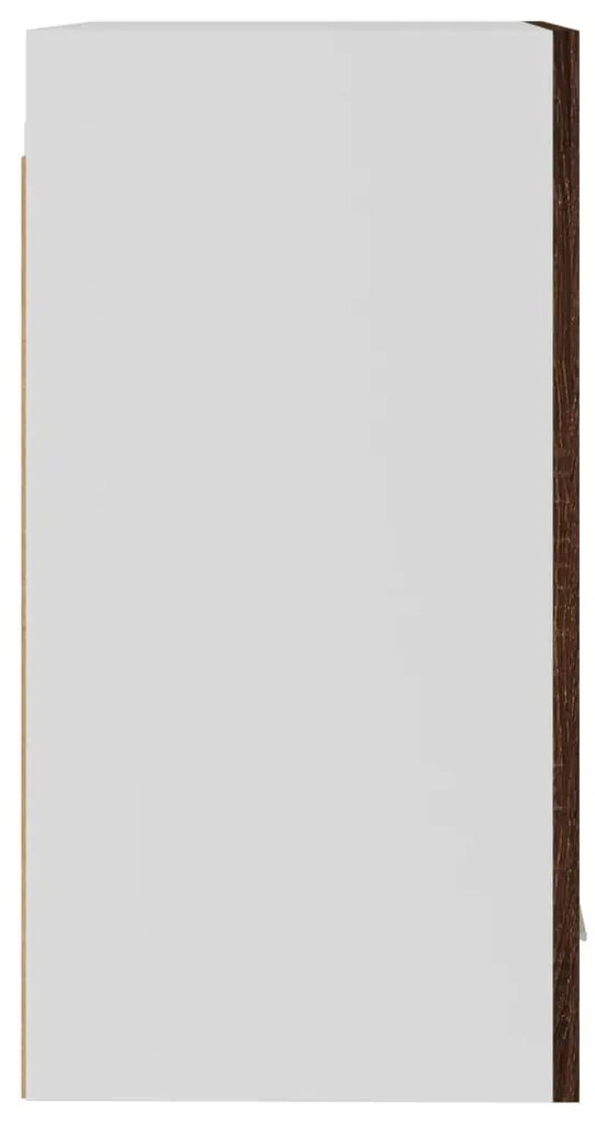 vidaXL Κρεμαστό Ντουλάπι &quot;Lyon&quot; Καφέ Δρυς 39,5x31x60 εκ. από Τεχνητό Ξύλο