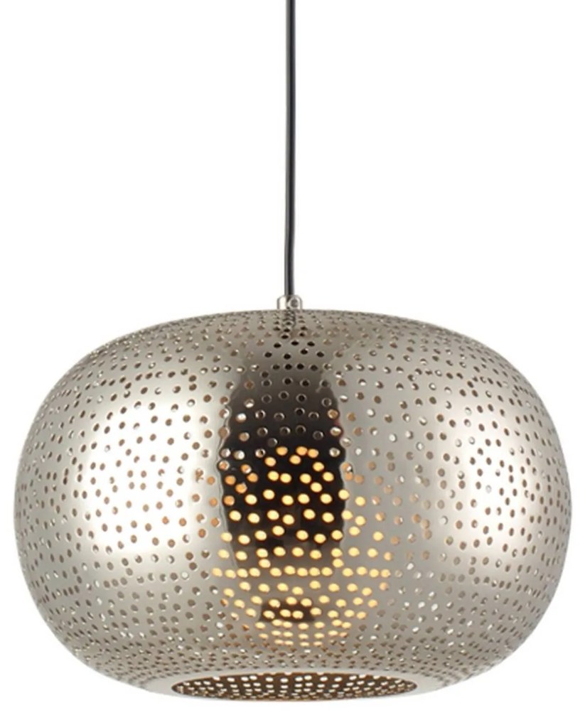 Φωτιστικό Οροφής V371131PS Silver Metal