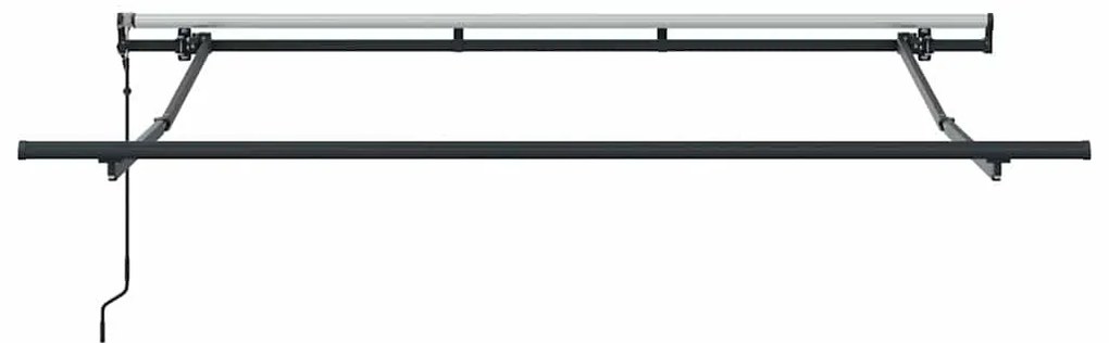 vidaXL Σκηνίτσα Αναδιπλούμενη Κόκκινο 350 x 200 cm ύφασμα