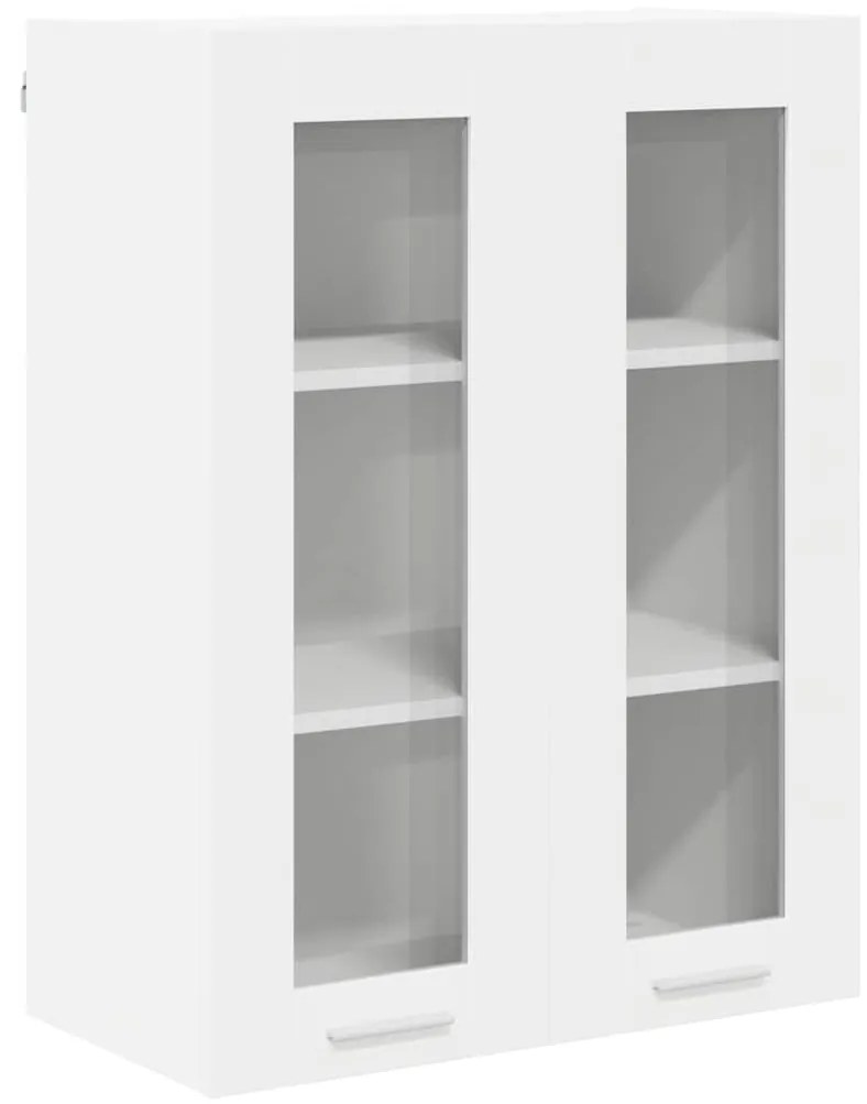 vidaXL Κρεμαστό ντουλάπι Λευκό 60 x 31 x 80 εκ. Επεξεργασμένο ξύλο