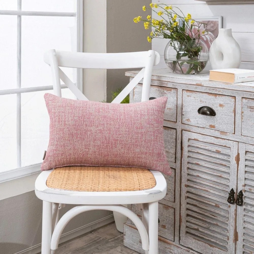 Μαξιλαροθήκη Διακοσμητική Milazzo 06 Pink Teoran 30X50 Cotton-Polyester
