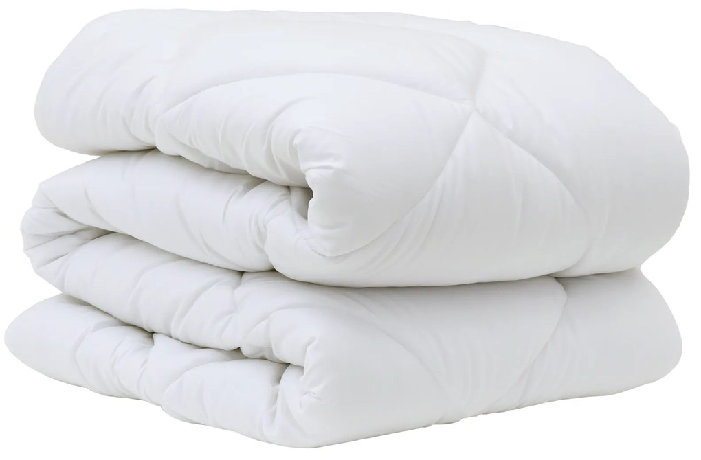 vidaXL Χειμερινό Παπλωματοθήκη 3 pcs Λευκό 200 x 220 cm Μικροΐνες