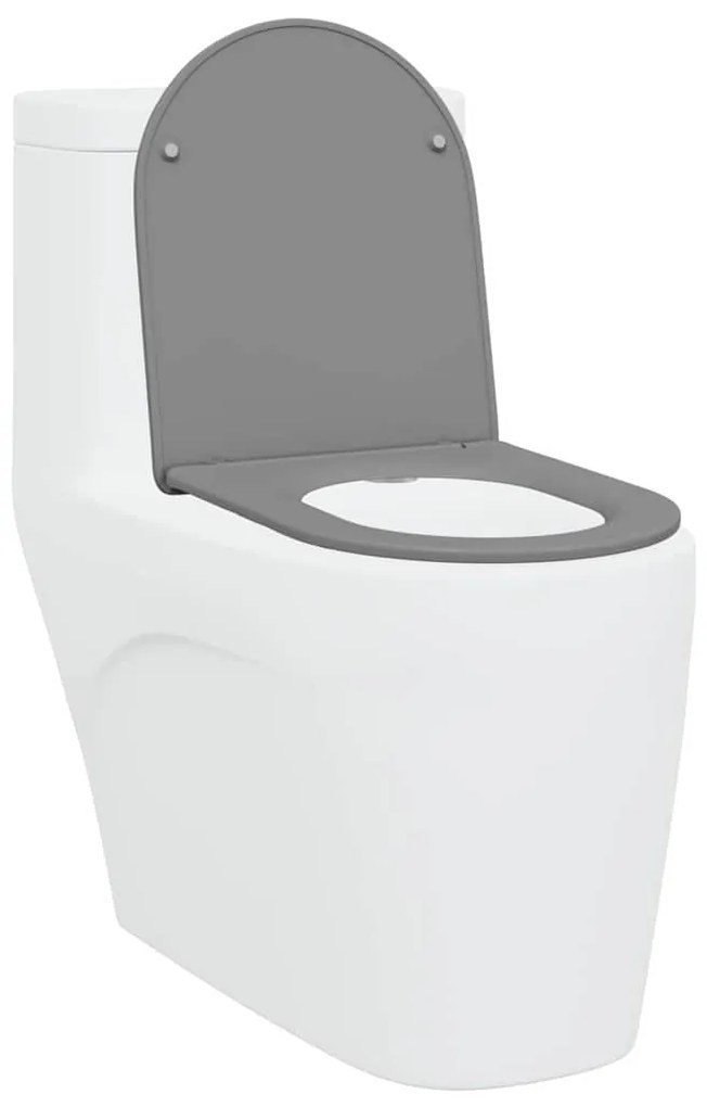 vidaXL Λεκάνη Γκρι 44 x 36,4 x 3,4 εκ. Δυροπλάστ