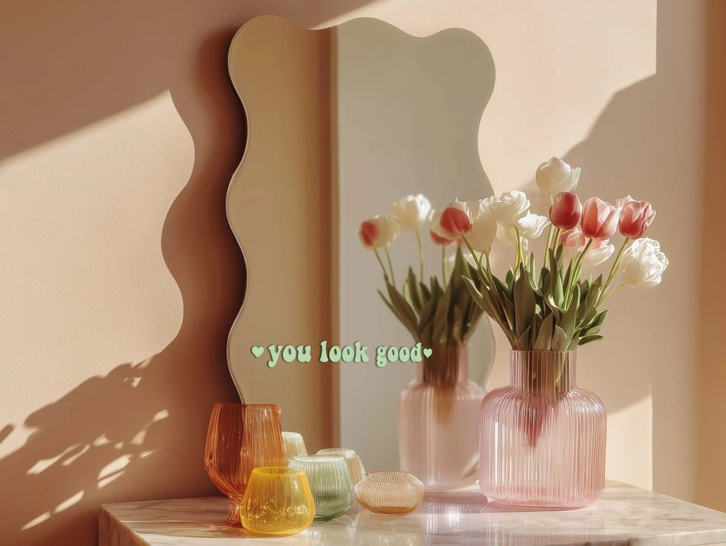 Αυτοκόλλητο για καθρέφτη S12 – You look good
