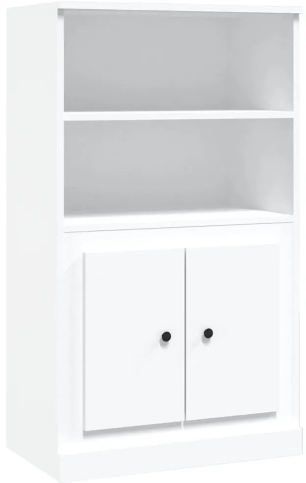 vidaXL Ντουλάπι Λευκό 60 x 35,5 x 103,5 εκ. από Επεξεργασμένο Ξύλο