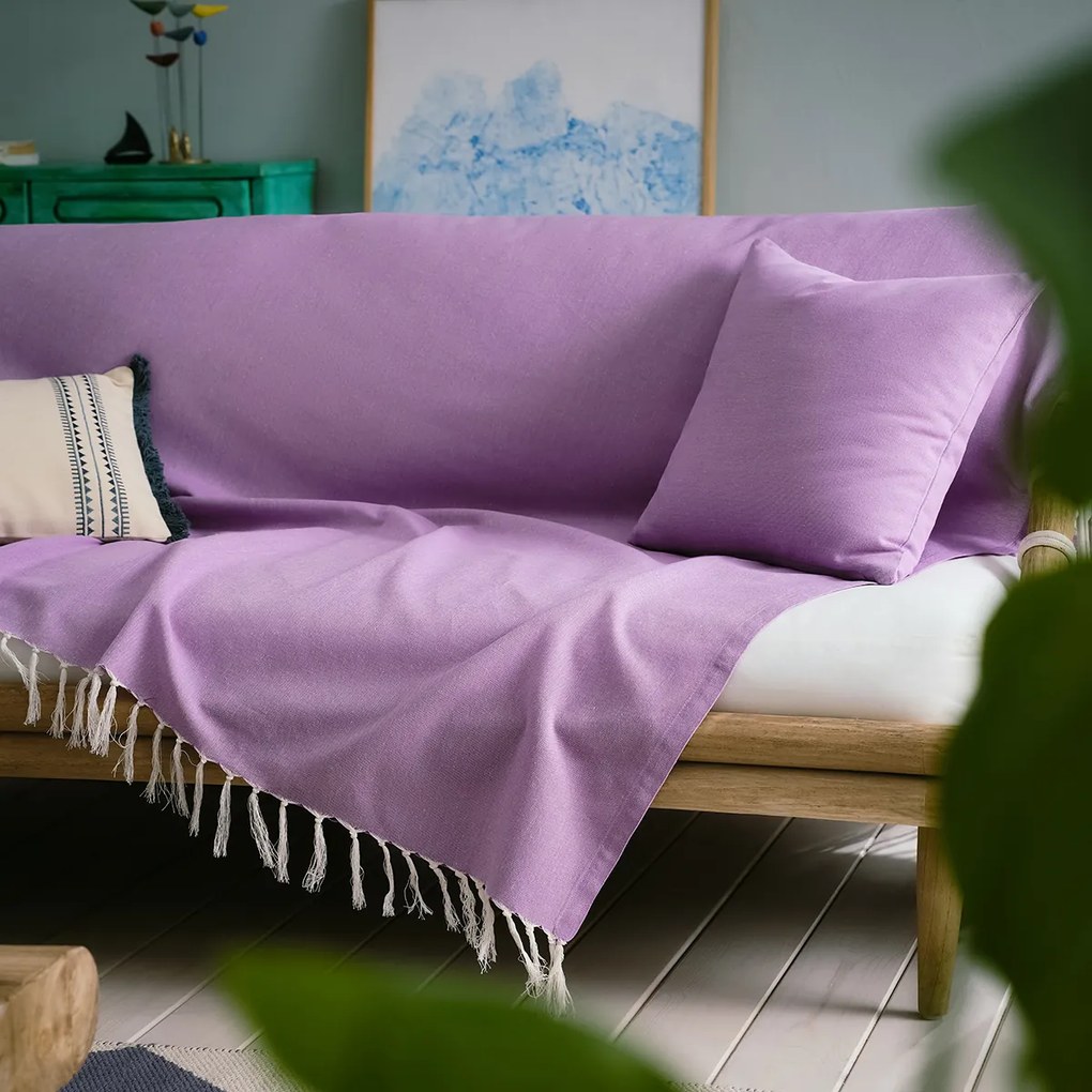 Ριχτάρι Διθέσιου Eartha Lilac 180x250 - Gofis Home 372/19