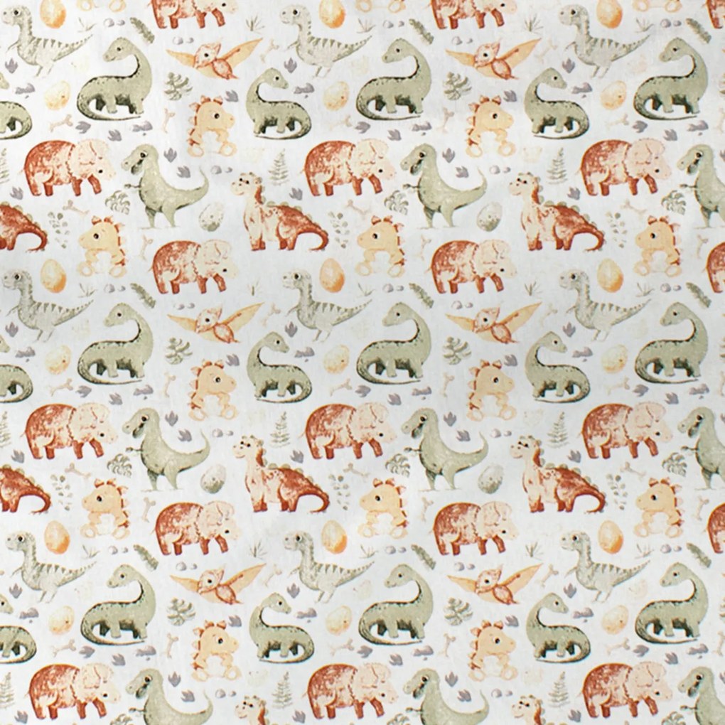 Πάνα Χασέ (80x80) Dimcol Dinosaur 515 Beige