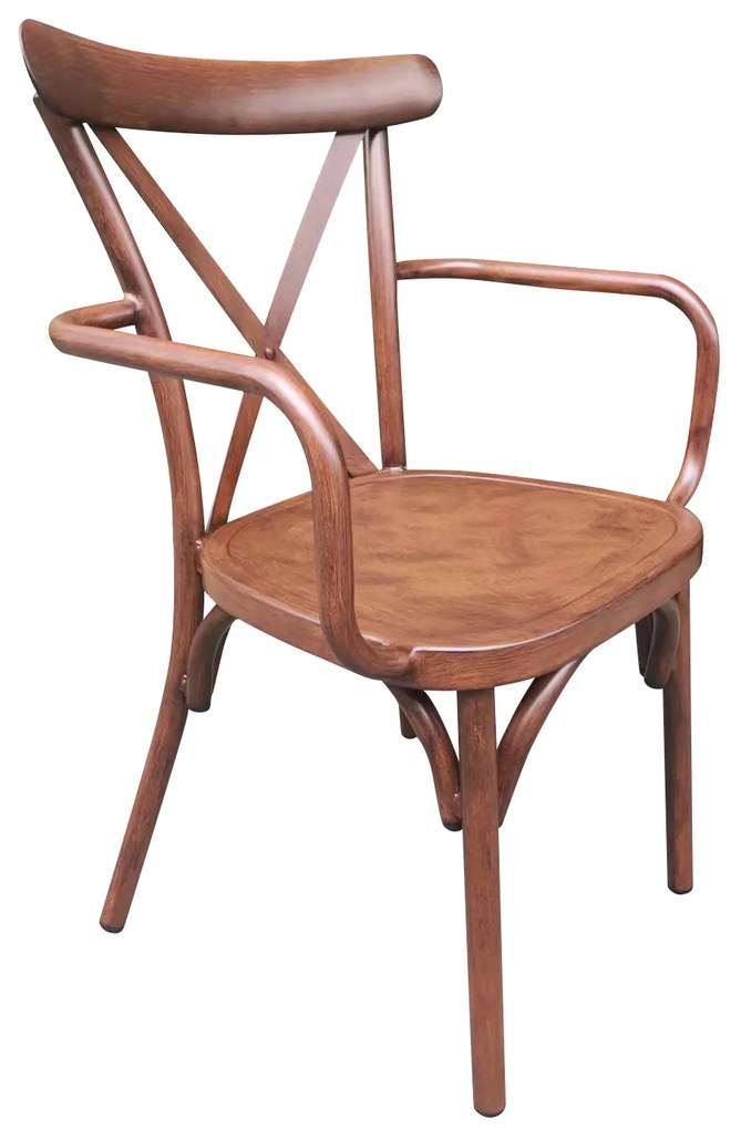 Καρέκλα Κήπου ArteLibre THOMSONS Μπαμπού Αλουμίνιο 52x52x87cm